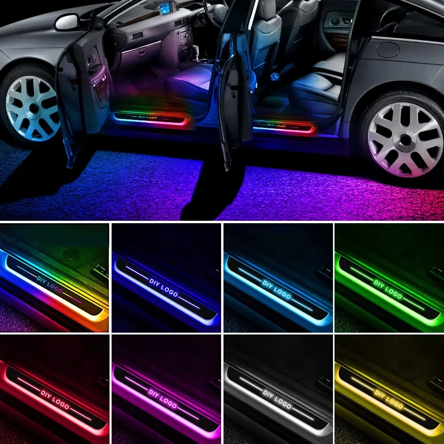 LED Car Door Light Personalized